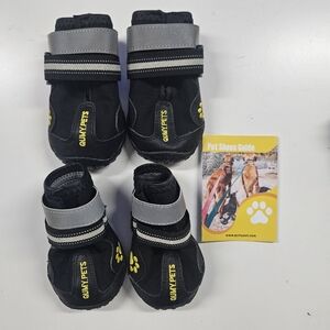 QUMY Dog Boots Ruffwear Dog Boots Waterproof Winter Shoes for Large Dog 3 PAIRS